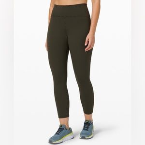 Train Times High Rise 25 inch Tight-Olive